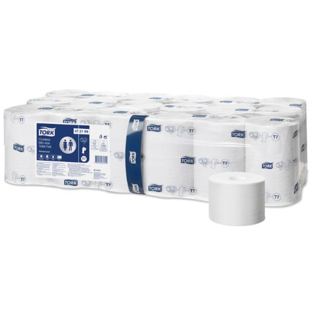 TORK TOILET ROL CORELESS MIDSIZE (36ROL) #472199