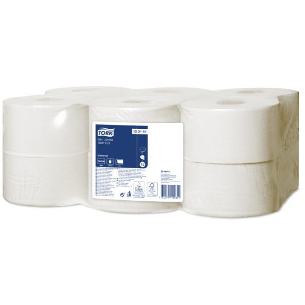TORK UNIV T.PAPER MINI JUMBO ROLL (12ROL)#120161