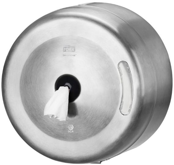 TORK SMARTONE TOILET ROLL DISPENSER STEEL#472054