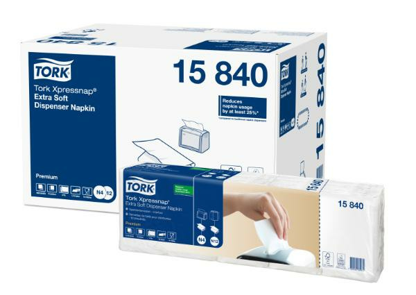 TORK PREM NAPKINS DISP.INTERFOLD (4000/8) #15840