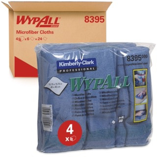 WYPALL MICROFIBR SKŁAD.40X40NIEB (4OPK)#8395