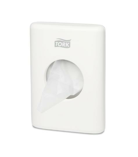 TORK DISPENSER SANITARY TOWEL BAG WHITE #566000