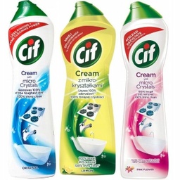 [4575] CIF MLECZKO DO CZYSZCZENIA CREAM 0,75L