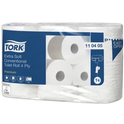 [7047] TORK PREMIUM TOILET ROLL 4PLY (6ROL) #110405