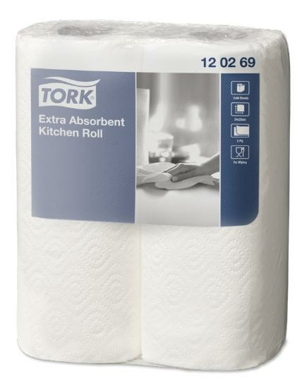 TORK PREMIUM KITCHEN ROLL (2ROL) #120269