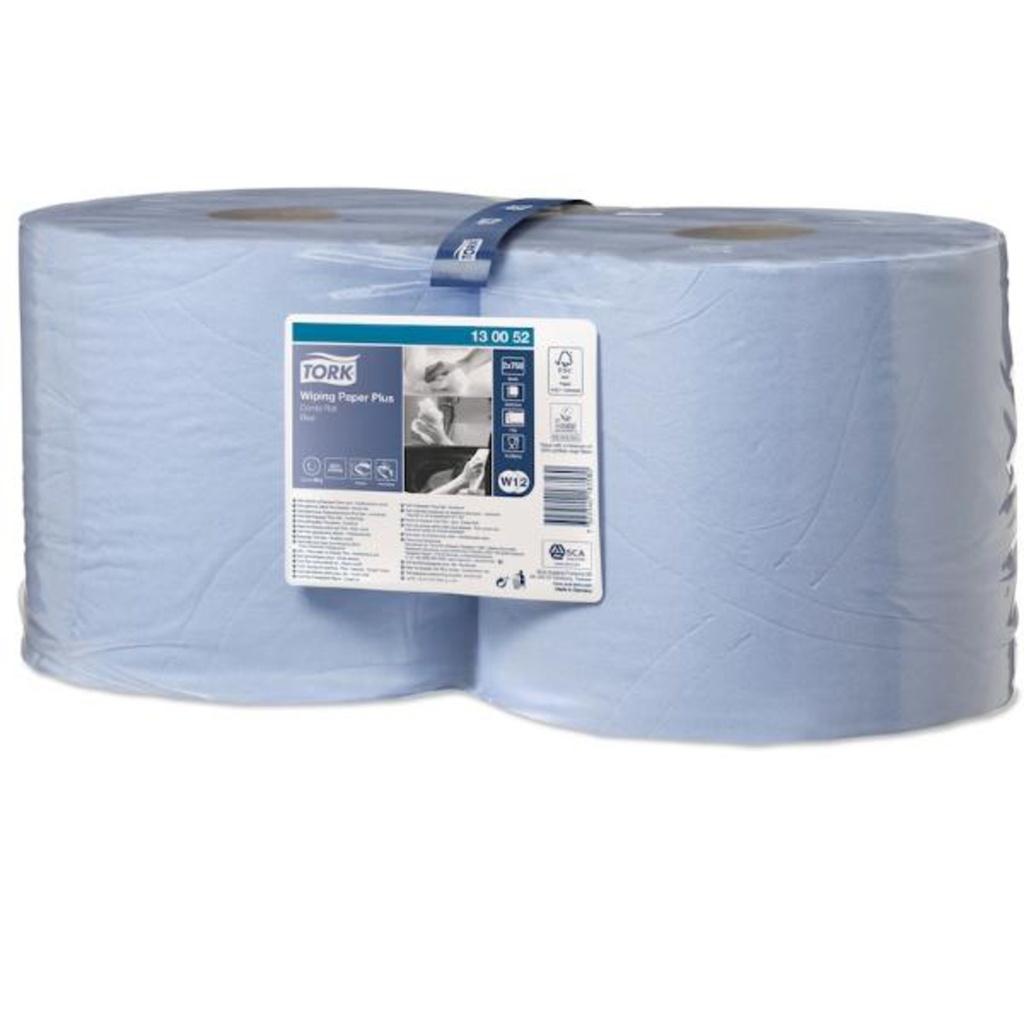 TORK ADV WIPER 420 BLUE COMBI ROLL (2ROL)#130052