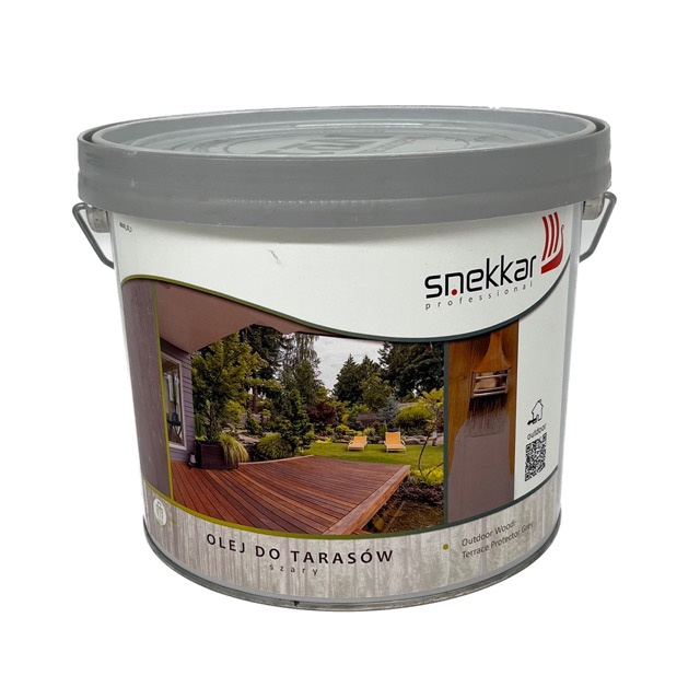SNEKKAR OLEJ DO TARASÓW SZARY 2,5L #