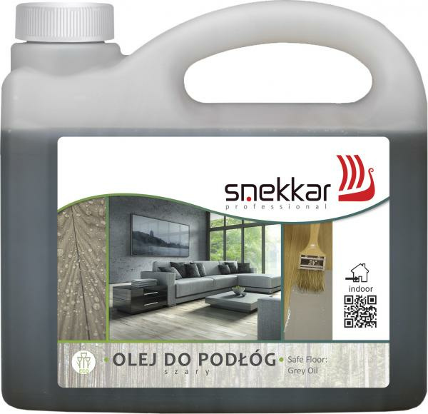 SNEKKAR OLEJ DO PODŁÓG SZARY 75ML