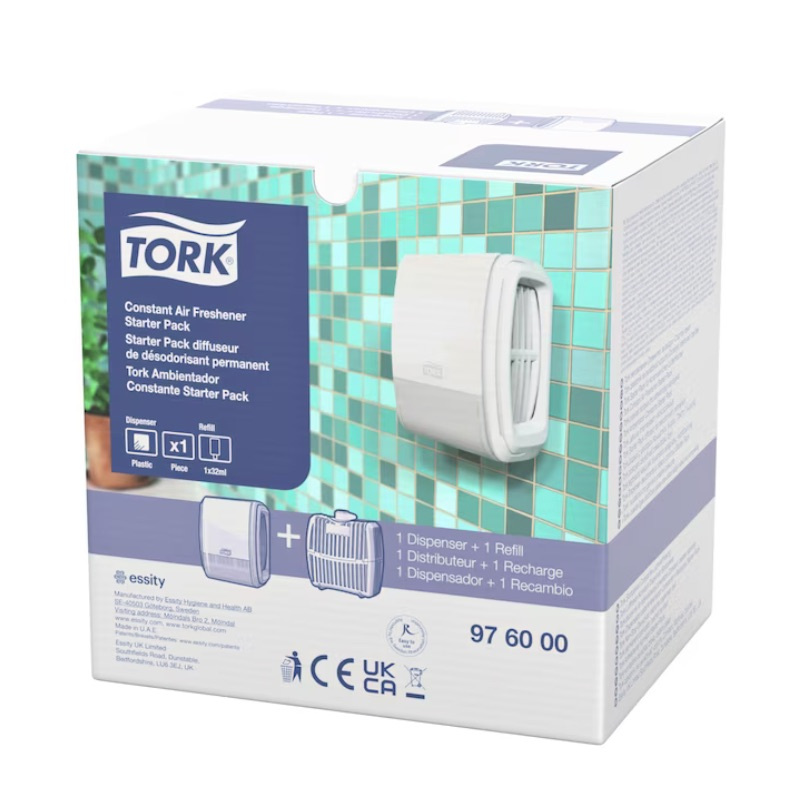 TORK CONSTANT AIR FRESHENER STARTER PACK #976000