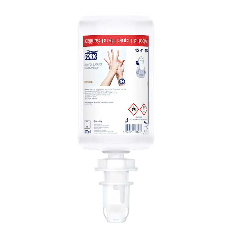 TORK ALCOHOL LIQUID HAND SANITIZER #424118