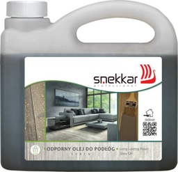 [8364] SNEKKAR ODPORNY OLEJ DO PODŁ.SZARY 2,5L#2310312